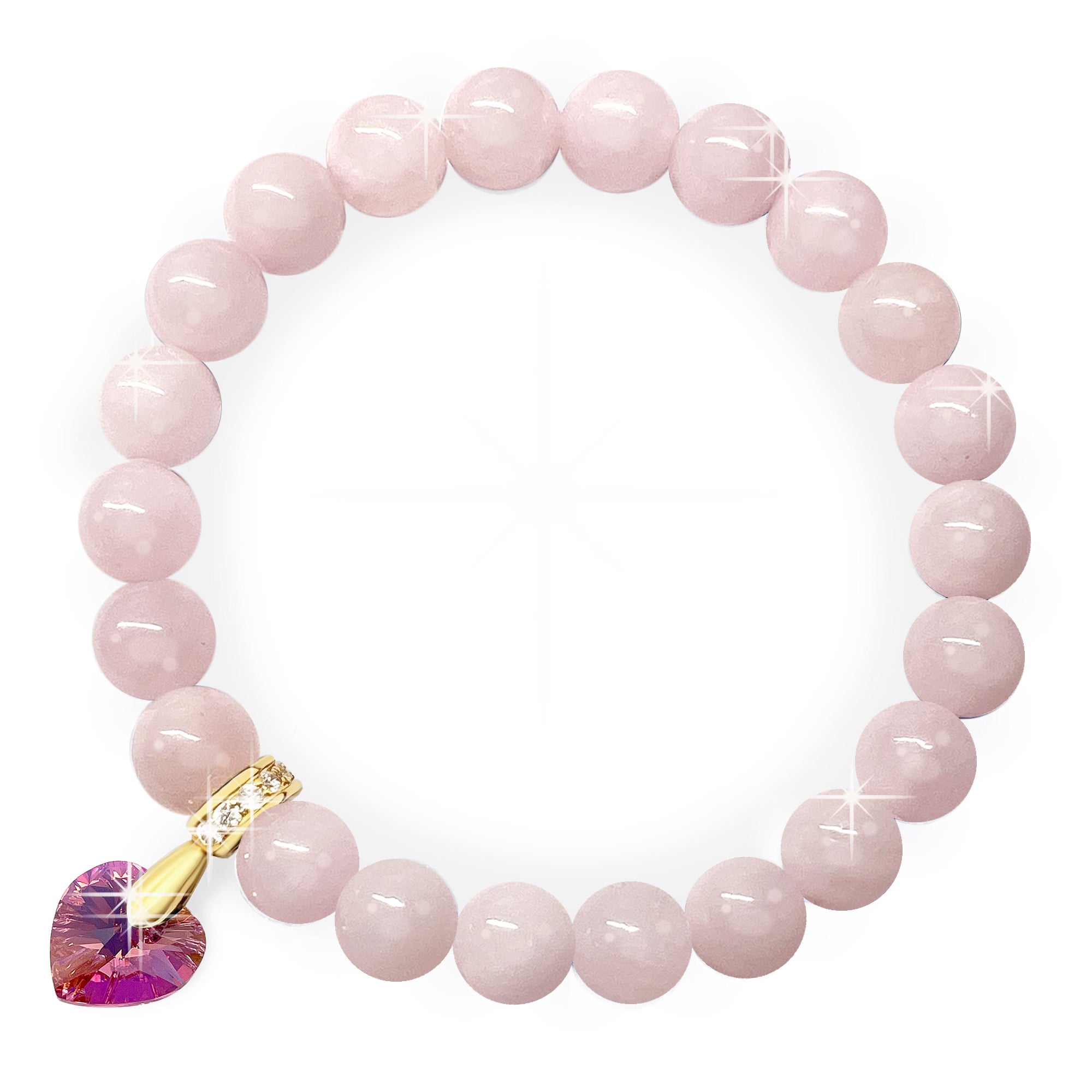 Precious Natural Pink deals Rose Quartz Crystal Gemstone Woman Lady Fashion Bangle Inner Diameter 60mm AAAAA